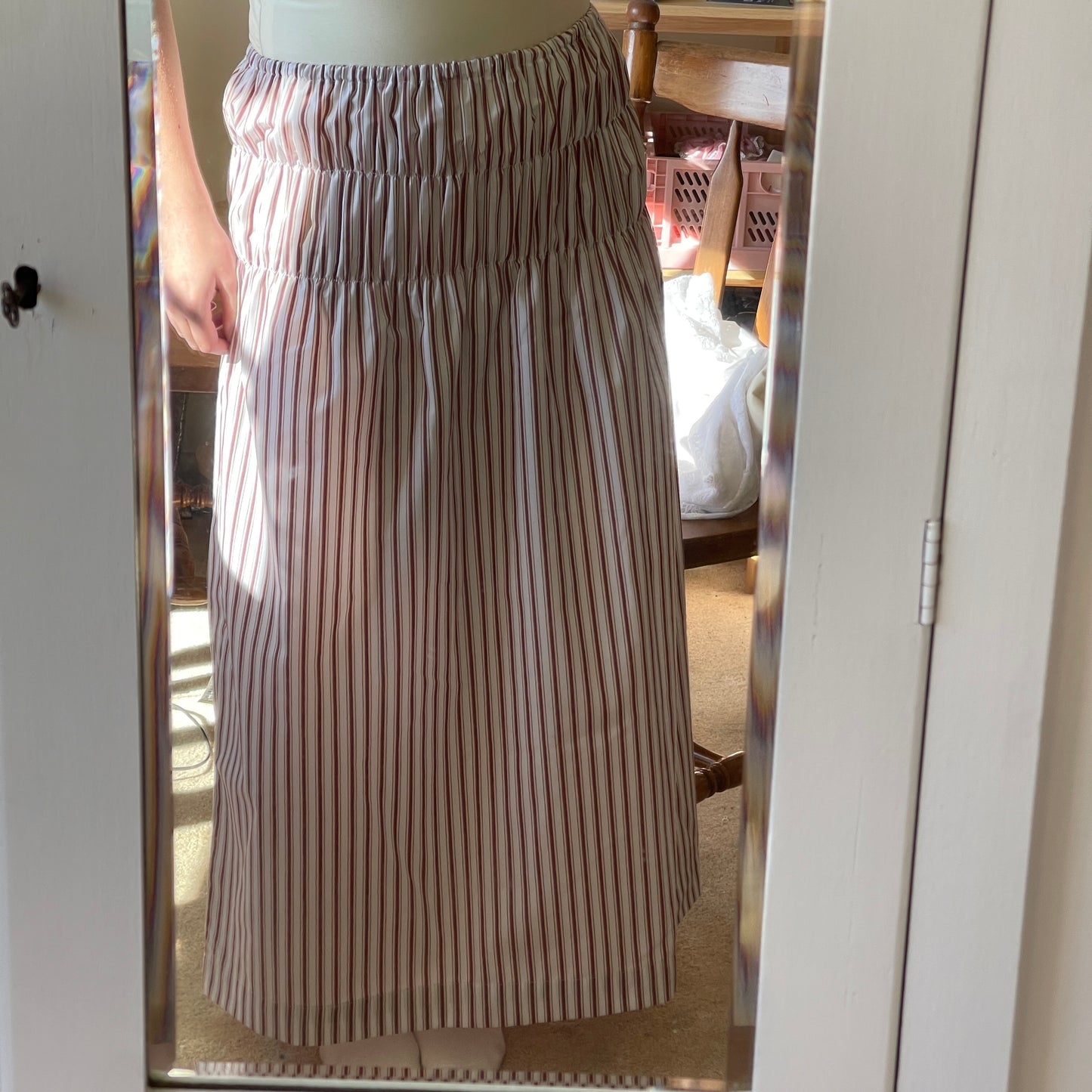 Striped Maxi Skirt