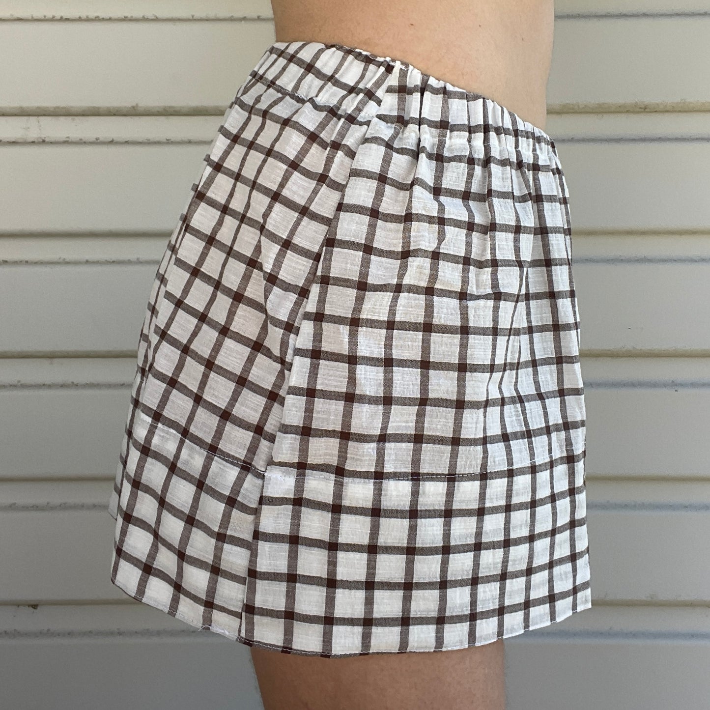 Cotton Mini Skirt