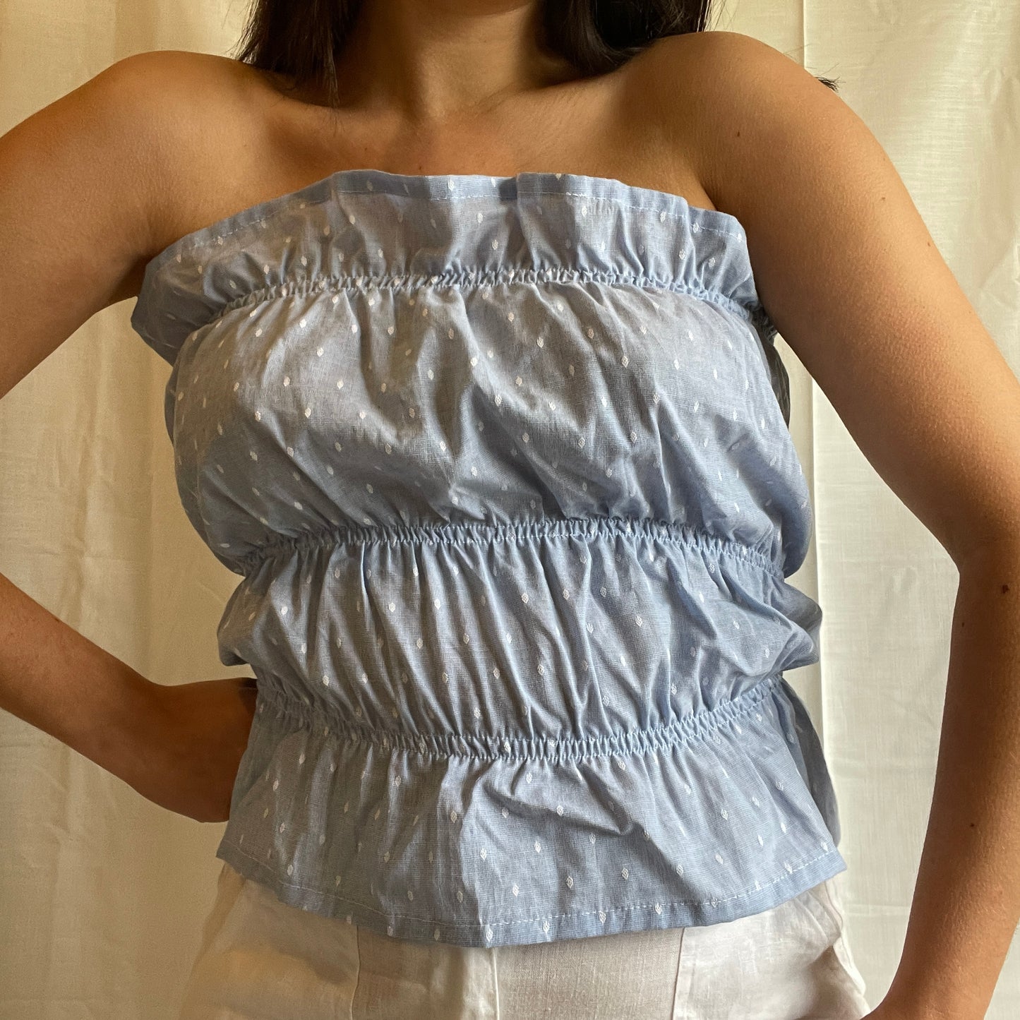 Blue Bubble Top