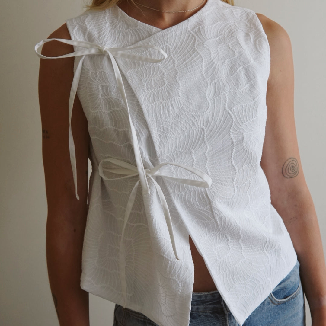 Alba Top - White