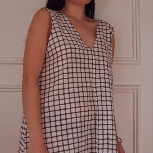 V-neck Dress