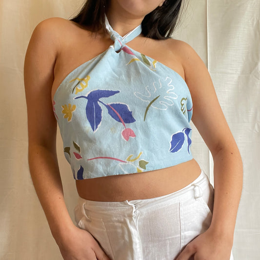 Tropical Halter Top