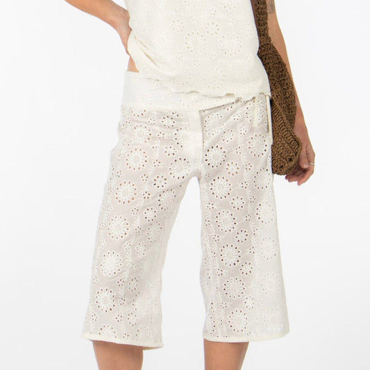 lace capris